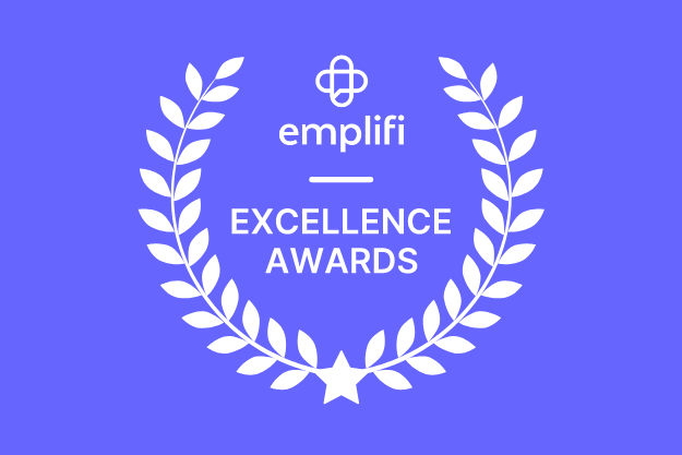 A press release hero image for the Emplifi Excellence Awards