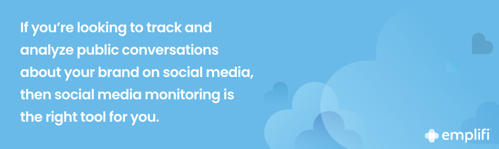 Emplifi Social Media Monitoring